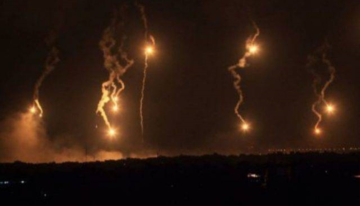 الجيش الإسرائيلي أطلق 3 قنابل مضيئة فوق بلدة الغجر