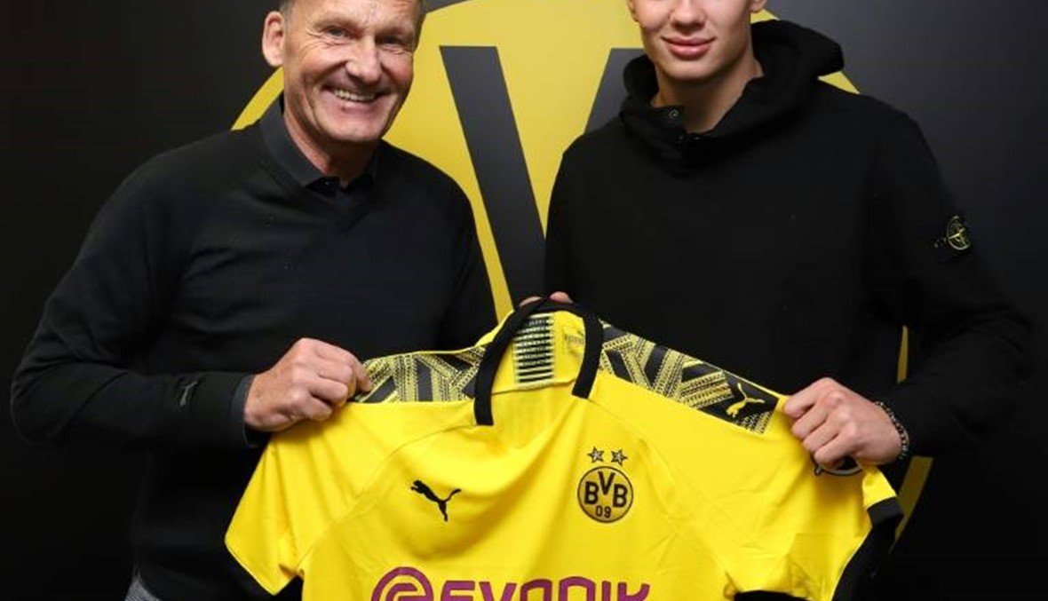 دورتموند يضم هالاند