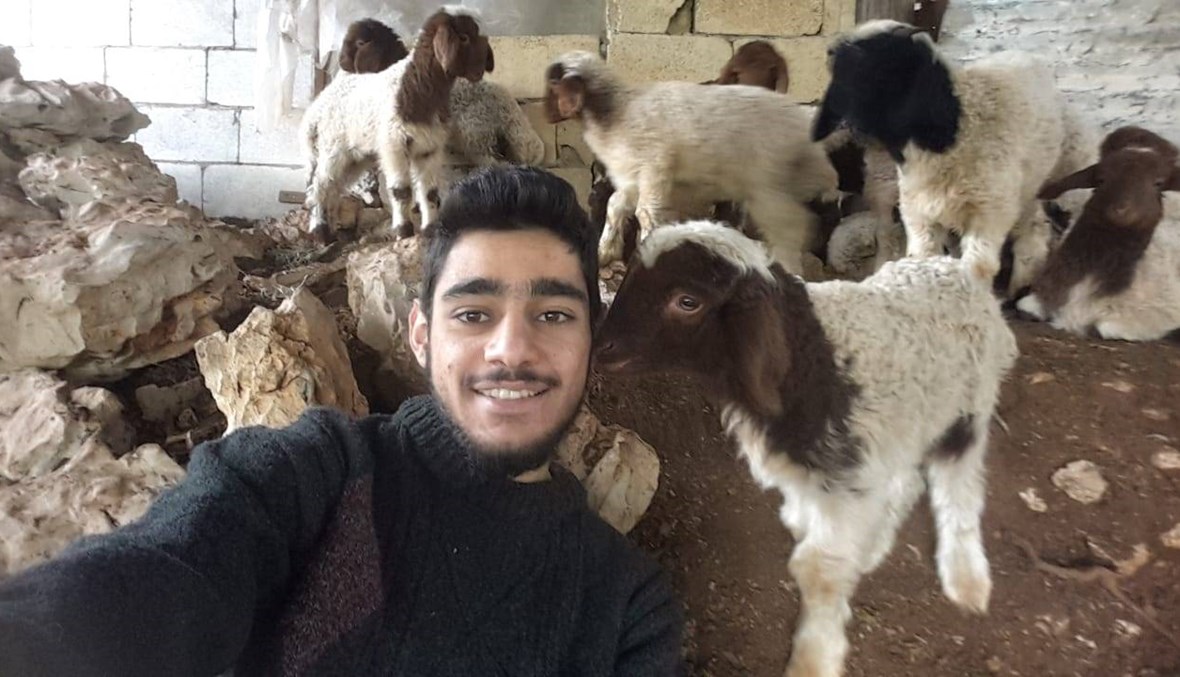Life of a young shepherd in Mount Lebanon