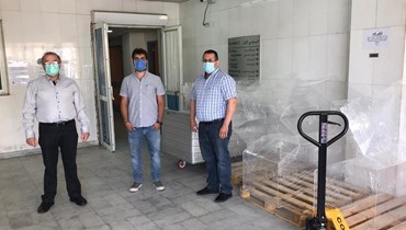 Berytech Fab Lab manufactures 15 aerosol boxes for Rafik Hariri University Hospital