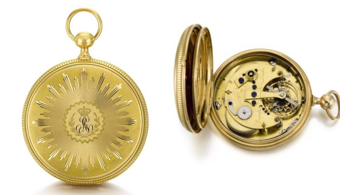 ساعة الملك جورج الثالث في المزاد... "دمجت كل الاكتشافات العلمية في القرون السابقة"