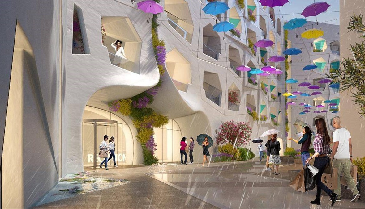 المبادرة الأولى من نوعها... دبي تشيّد شارعاً للأمطار والثلوج الصناعية