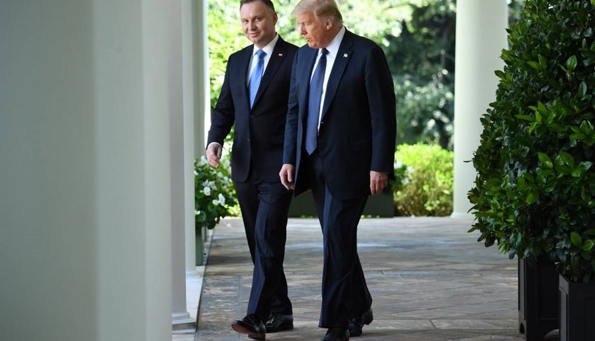 ترامب استقبل نظيره البولندي: سيتم "على الأرجح" نقل قوات أميركية من ألمانيا إلى بولندا