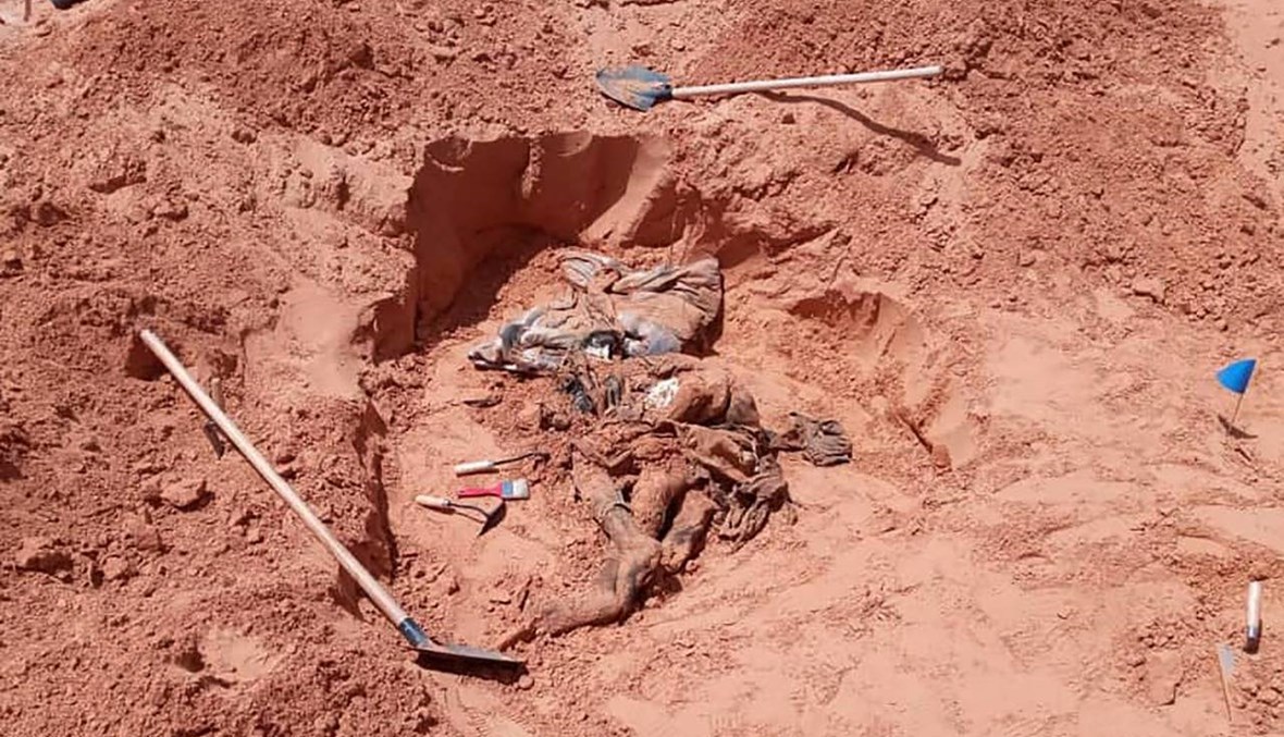 ليبيا: حكومة الوفاق تعلن العثور على 9 جثث في مقبرة جماعيّة جديدة في ترهونة