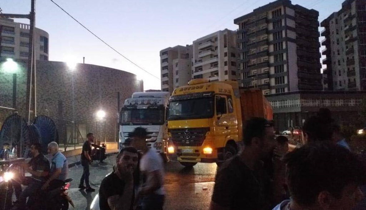 تحركات وقطع طرق في طرابلس... مسيرة جابت شوارع المدينة