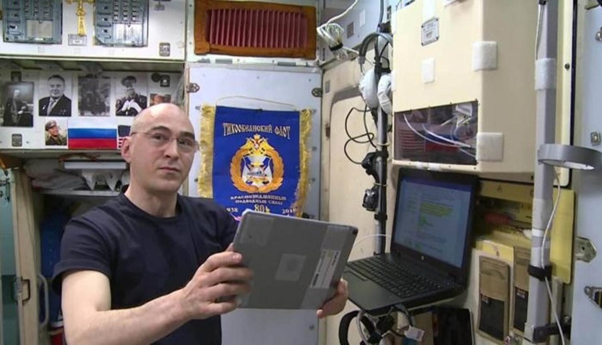 رائد فضاء روسي يصوت إلكترونياً من محطة الفضاء