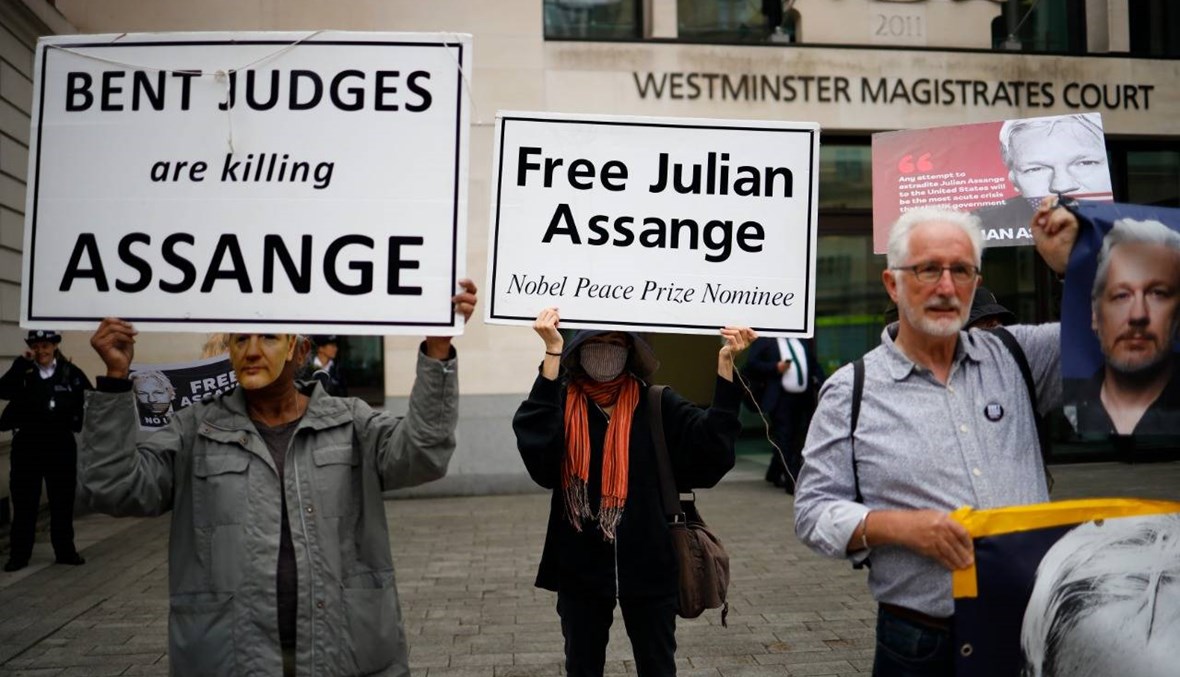 أربعون منظمة غير حكوميّة تطالب بالإفراج "الفوري" عن جوليان أسانج