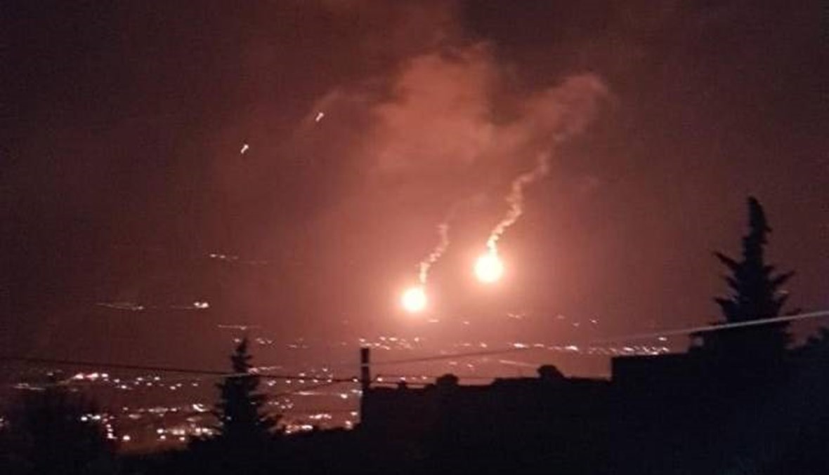 الجيش الإسرائيلي أطلق قنابل مضيئة ليلا قبالة عديسة كفركلا