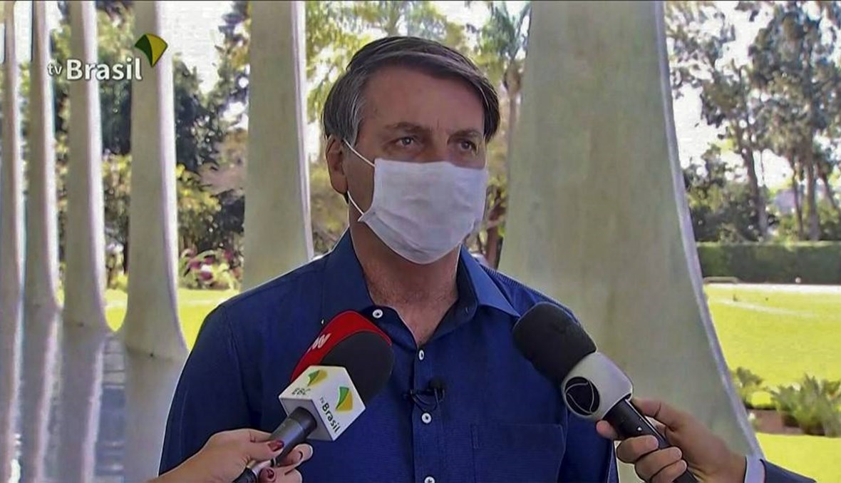 مكتب الرئيس البرازيلي: بولسونارو بصحة جيدة بعد ثبوت إصابته بكورونا