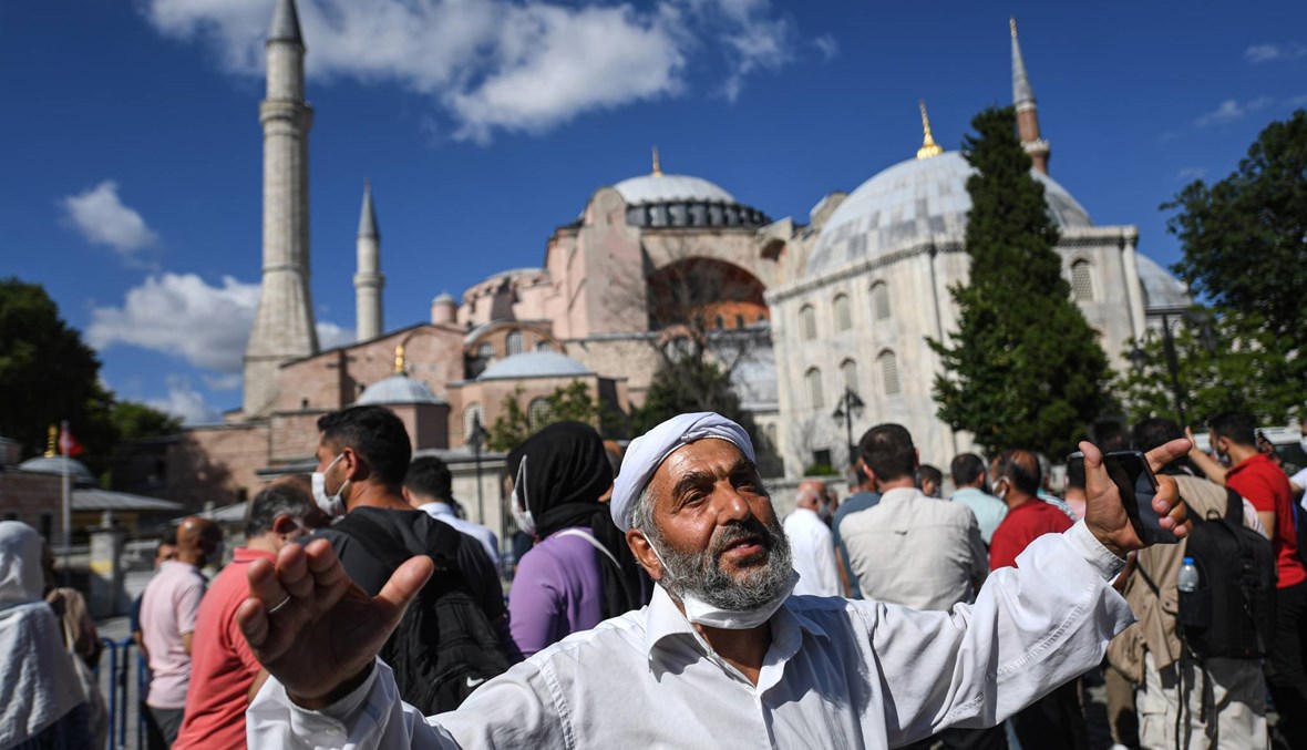 إردوغان رفض انتقادات تحويله آيا صوفيا مسجداً: "من حقوق تركيا السيادية"