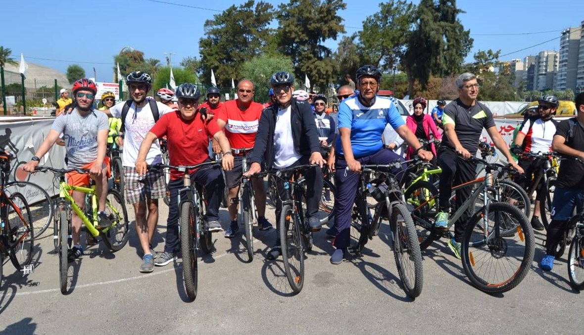 نشاط بيئي توعوي على الدراجات الهوائية في طرابلس