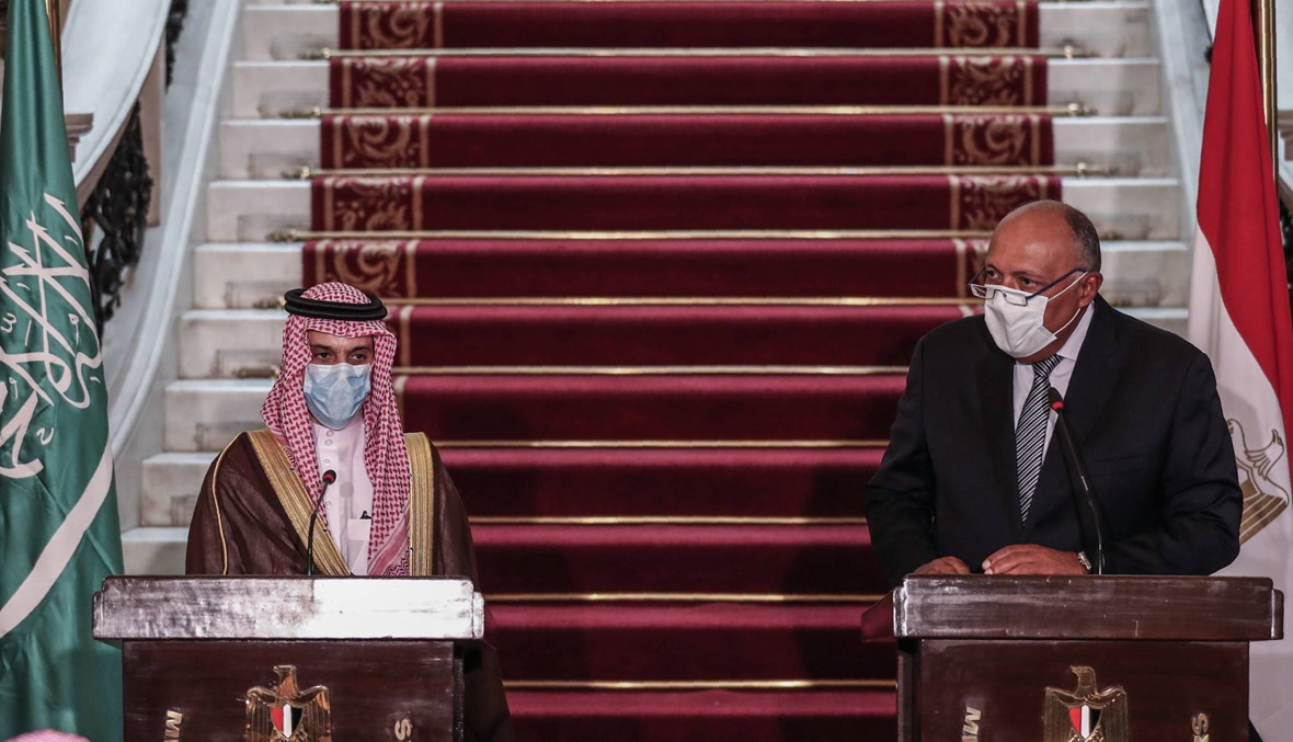 وزير الخارجية السعودي يؤكّد من القاهرة "الدعم الكامل" لمصر في أزمة ليبيا
