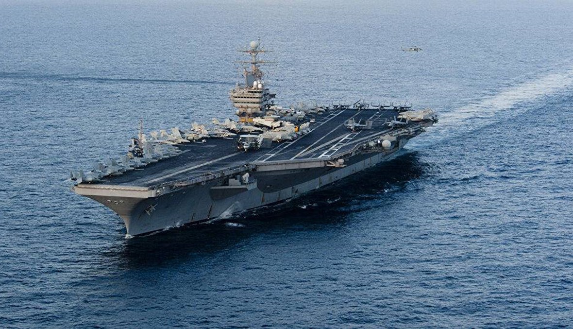 استهداف حاملة طائرات أميركية في مياه الخليج... البحرية الأميركية: تصرّفات إيران "متهوّرة وغير مسؤولة"