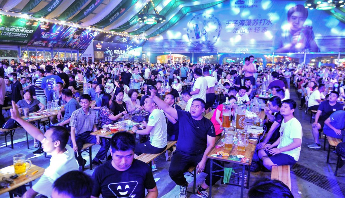 أكبر مهرجان للبيرة في الصين انطلق في شكل شبه طبيعي... رغم كوفيد-19