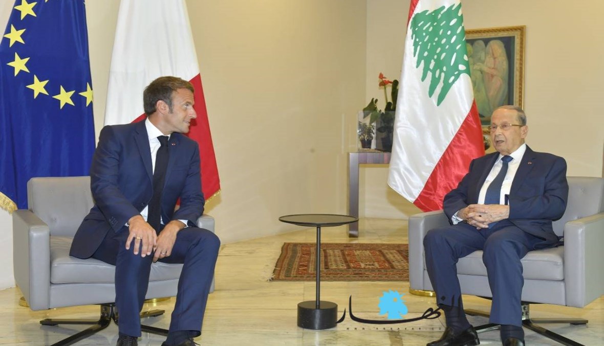 لقاء رباعي لماكرون في بعبدا... "لمستُ غضب الشعب ونريد إصلاحات ملموسة وشفافية لمساعدة لبنان" (صور)