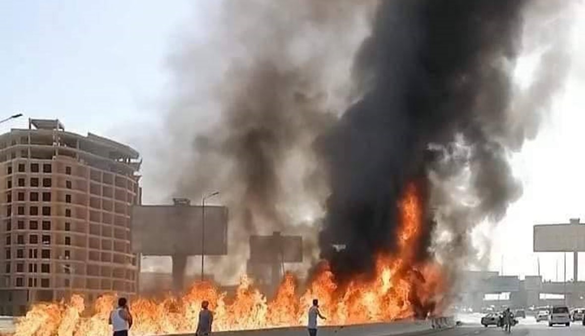 بعد حريق كبير... إصابة 8 مصريّين على الطريق الدائري في مصر