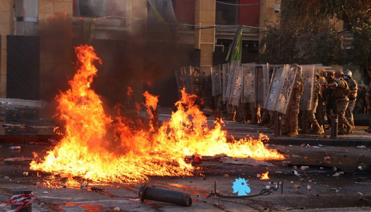 بالصور- بيروت المفجوعة ساحة مواجهات عنيفة... كيف بدا "سبت المحاسبة" المشتعل؟