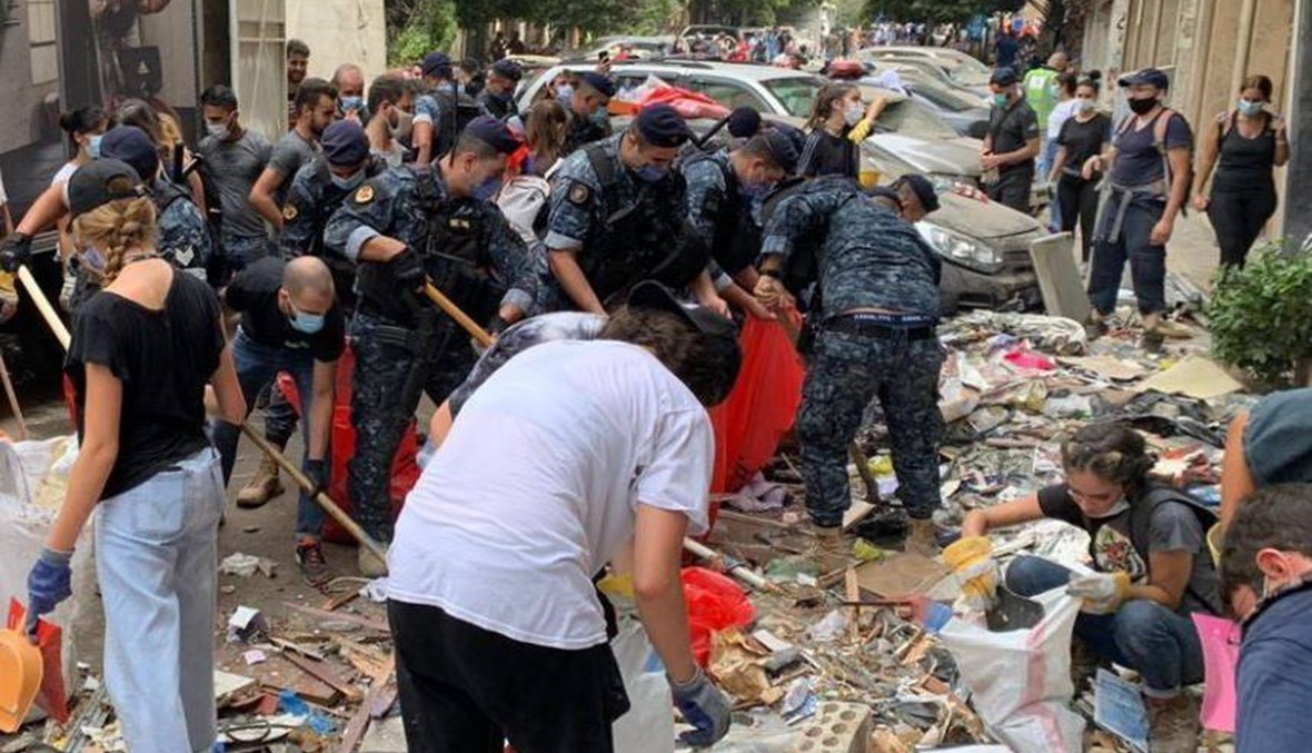 بالصور - قوى الأمن تنشر حصيلة المهام التي قامت بها بعد مرور أسبوع على انفجار مرفأ بيروت