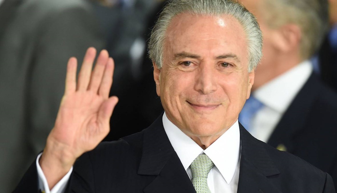 الرئيس البرازيلي السابق ميشال تامر يقود حملة مساعدات برازيلية إنسانية إلى بيروت