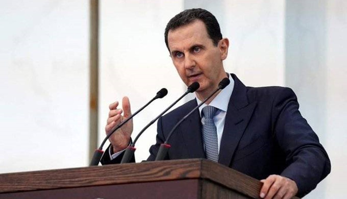 "هبوط ضغط مفاجئ" يجبر الأسد على قطع خطابه