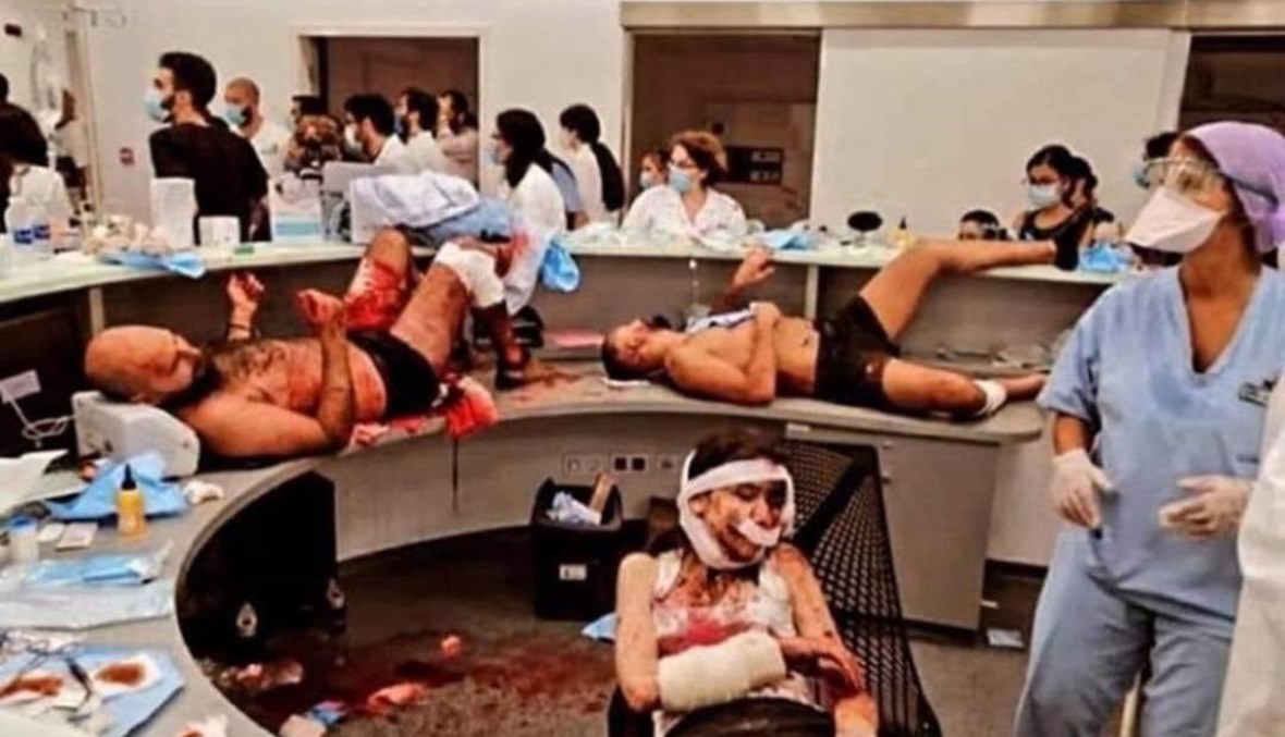 صورة صادمة وقاسية في مستشفى "أوتيل ديو" بعد الانفجار... "من أصعب الليالي التي مرّت علينا"