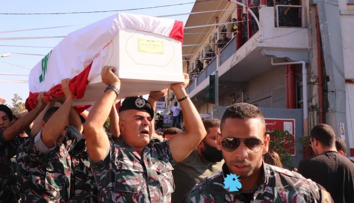 بالصور: اطفاء بيروت يودع بطله رالف ملاحي