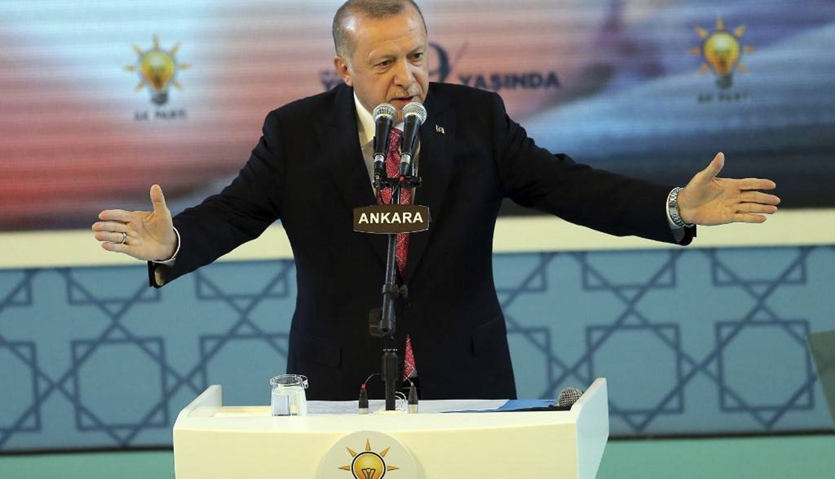 إردوغان: تركيا "لن تتراجع" في أزمة شرق البحر المتوسط