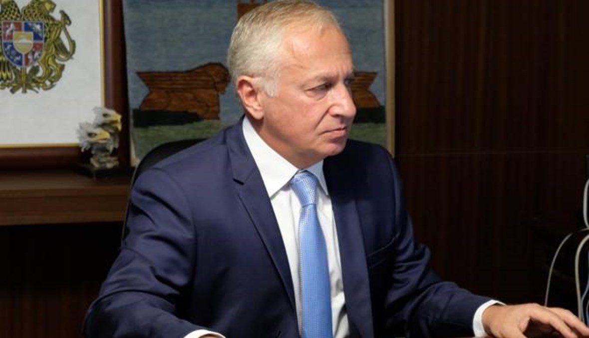 السفير الأرميني: انفجار المرفأ أثّر على كل فئات المجتمع اللبناني