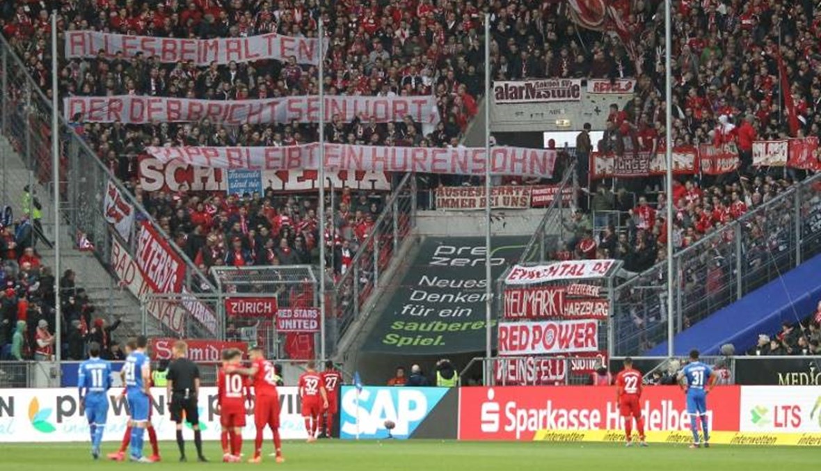 صراع الألتراس والاتحاد الألماني يهدد مباريات الدوري