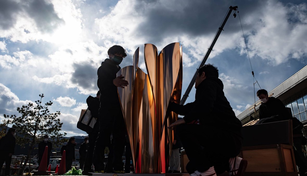 مسيرة الشعلة الأولمبية قائمة رغم كورونا