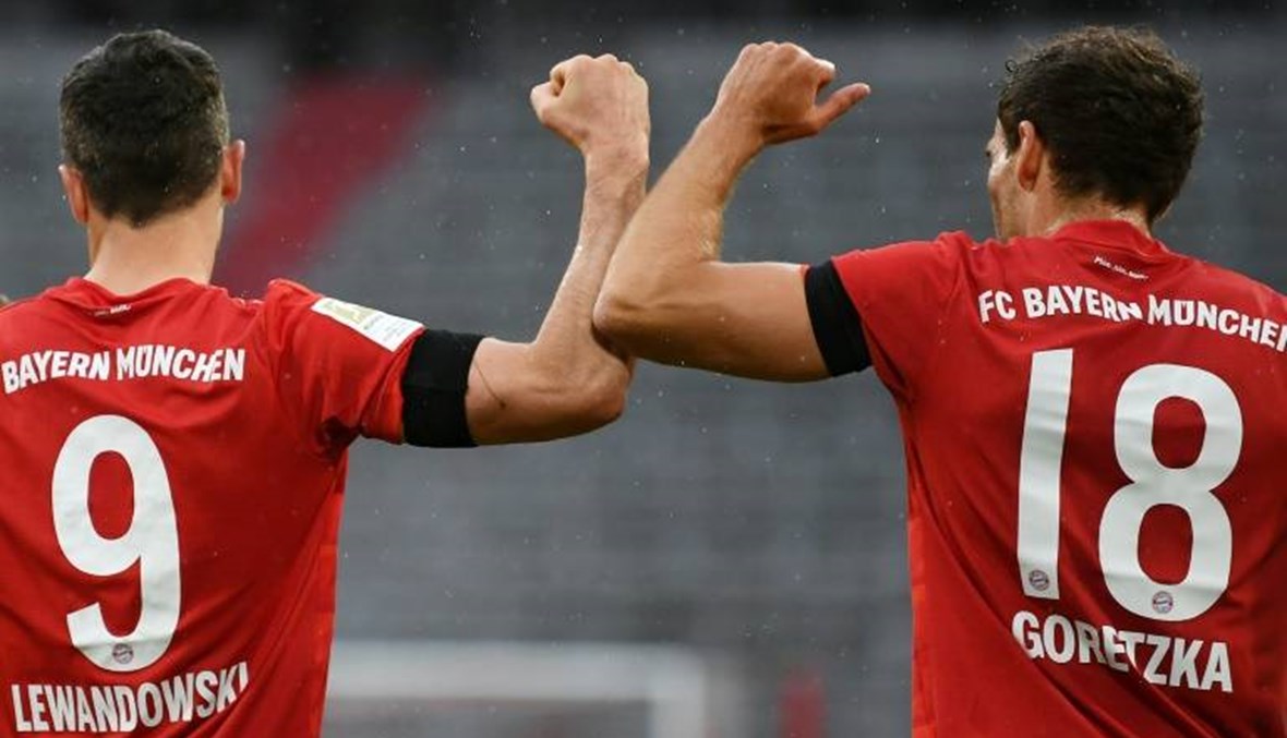 بايرن ميونيخ يثأر من فرانكفورت بخماسية