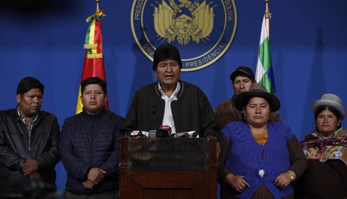 موراليس سيشكّل "تنظيماً مسلّحاً شعبياً" إذا عاد إلى بوليفيا
