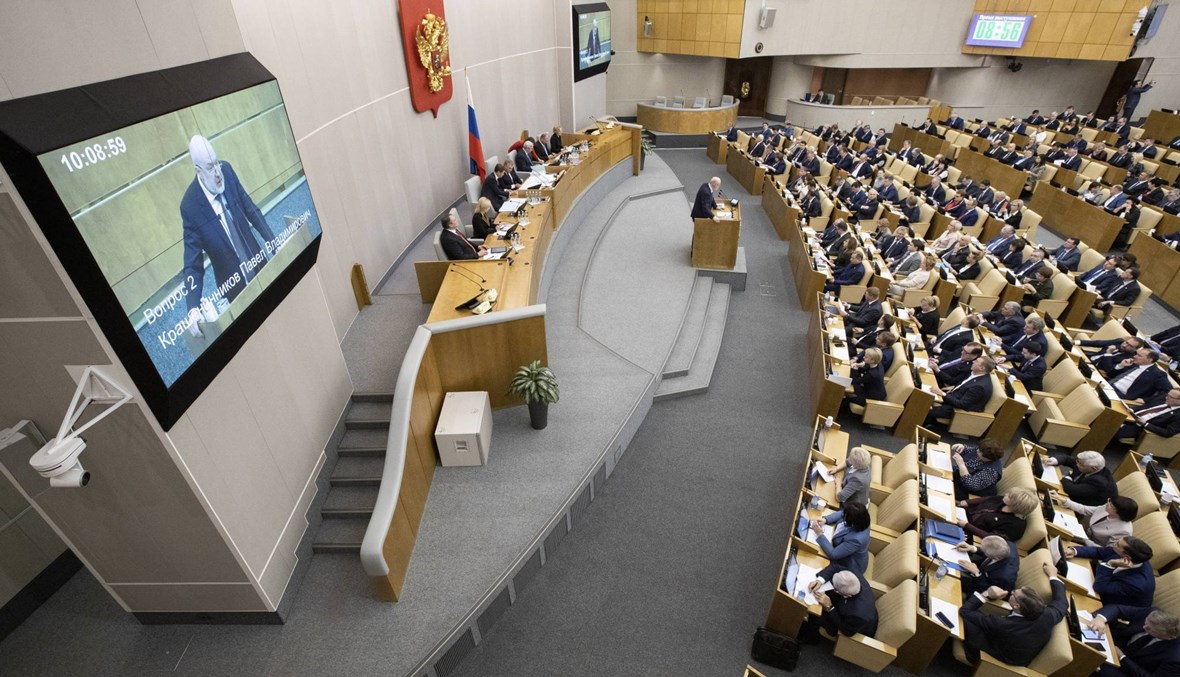 روسيا: الدوما وافق بالاجماع على التعديلات الدستوريّة الّتي اقترحها بوتين