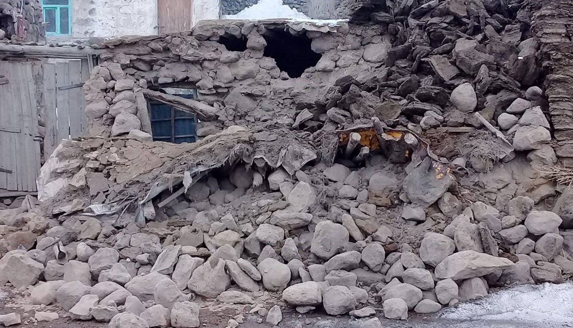 زلزال بقوّة 5.7 درجات ضرب المنطقة الحدوديّة بين تركيا وإيران: 8 قتلى، وانهيار مبان