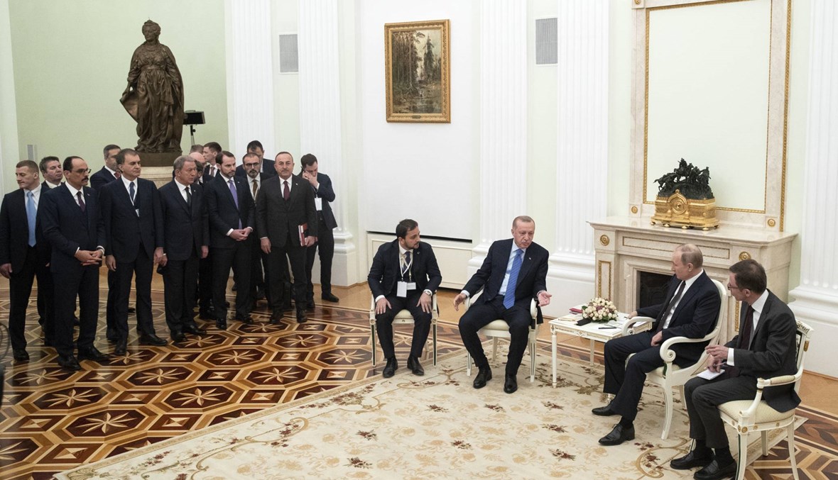 محادثات بين بوتين وإردوغان... "العلاقات بين تركيا وروسيا في ذروتها"
