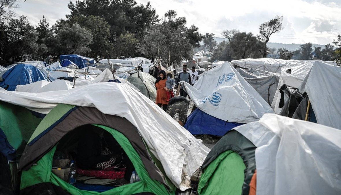 اضطرابات في مخيّم للمهاجرين في اليونان: حريق وأضرار، وكثيرون بلا مأوى