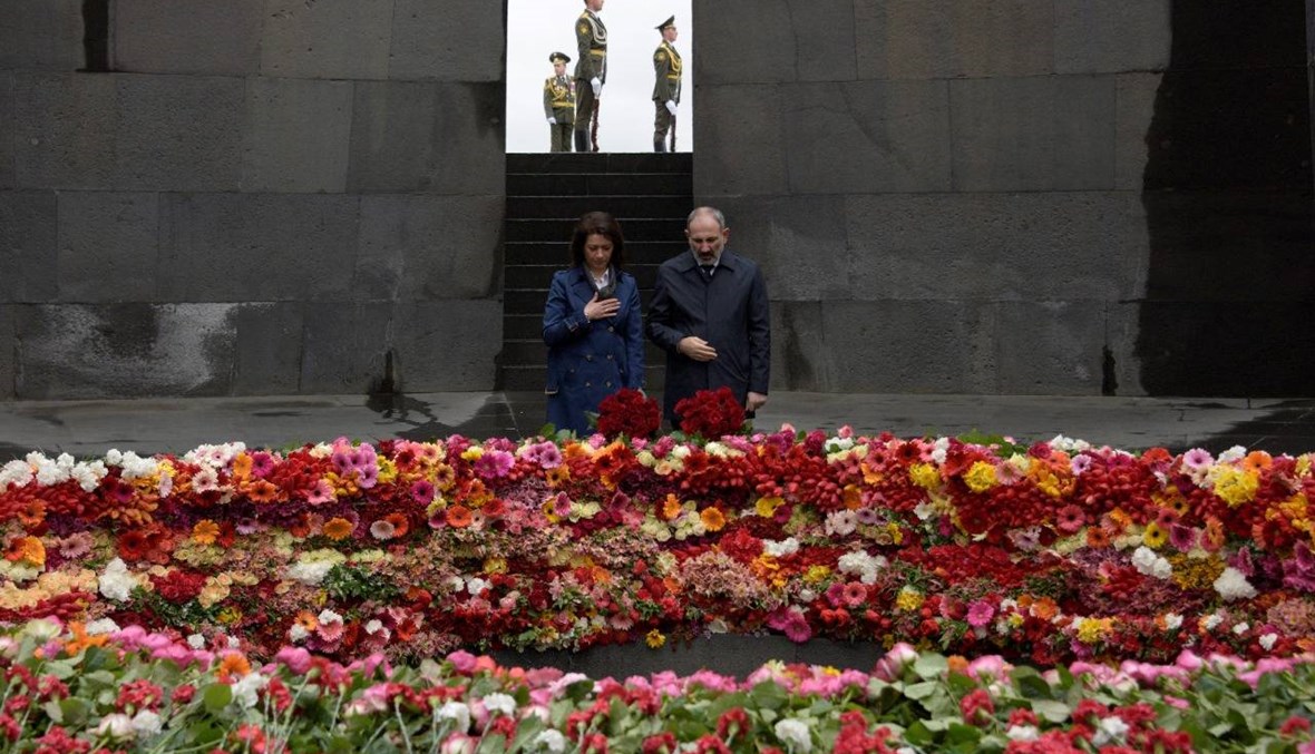 يريفان أحيت الذكرى الـ105 للإبادة الأرمنيّة: باشينيان طالب تركيا باعتذارات