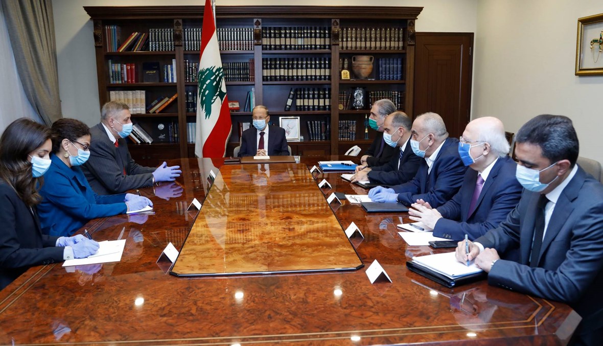 عون استقبل كوبيتش وعرض معه التطورات الأخيرة والأوضاع في لبنان