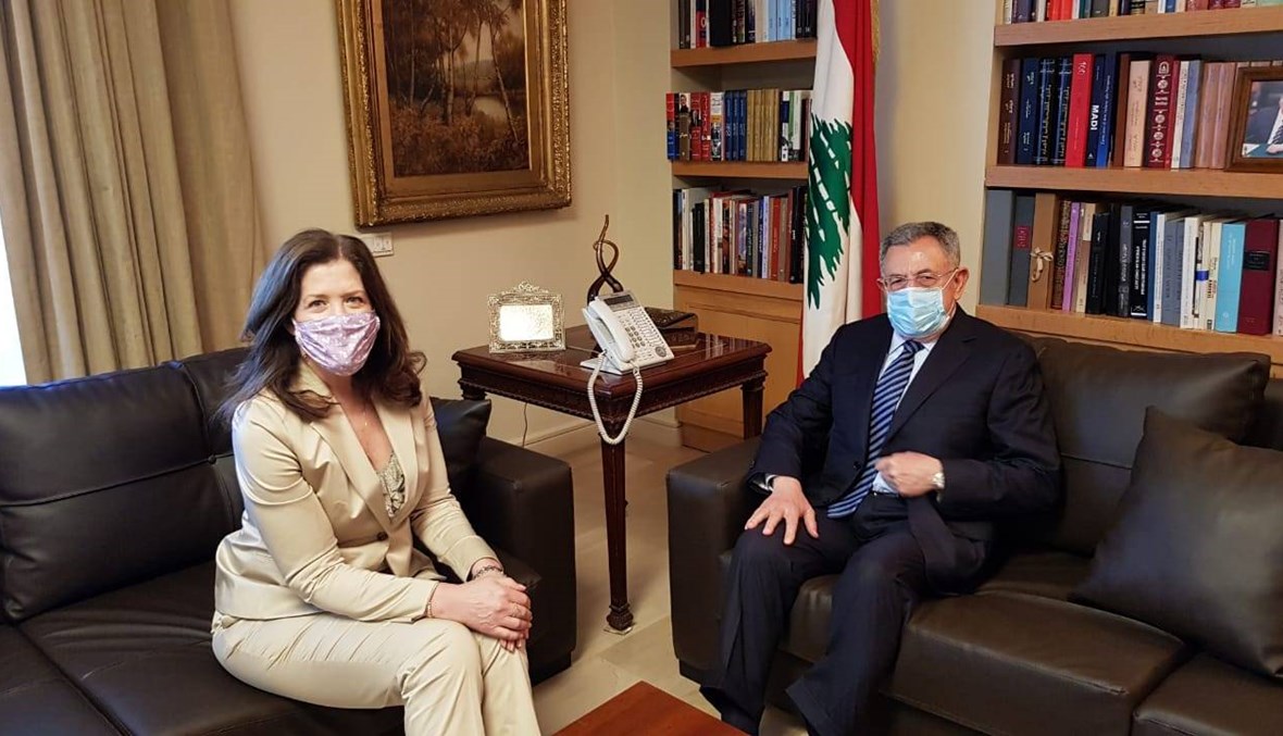 السنيورة استقبل السفيرة الأميركية... بحث في الأوضاع الراهنة