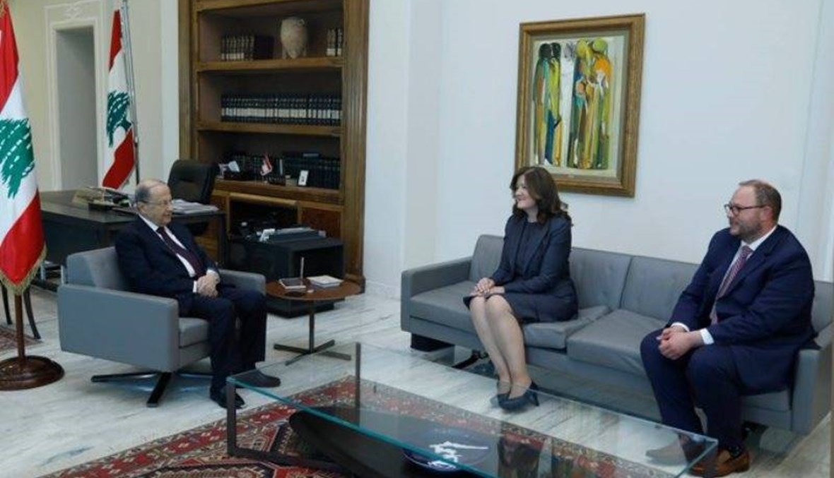 عون عرض العلاقات اللبنانية الأميركية مع شيا... "الولايات المتحدة تدعم الخطوات الإصلاحية"