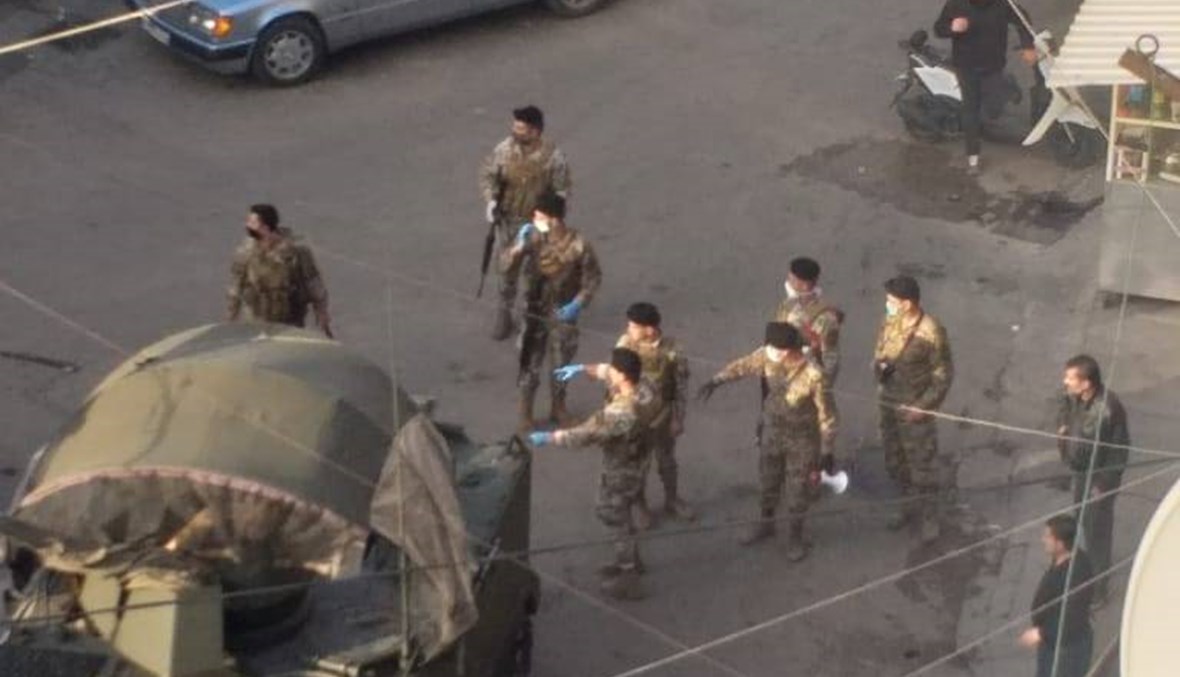 بالصور- الجيش ينتشر في طرابلس باكراً