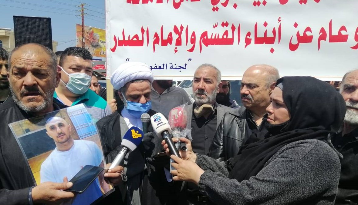 اعتصام في بعلبك للمطالبة بالعفو العام: لا تساهُل