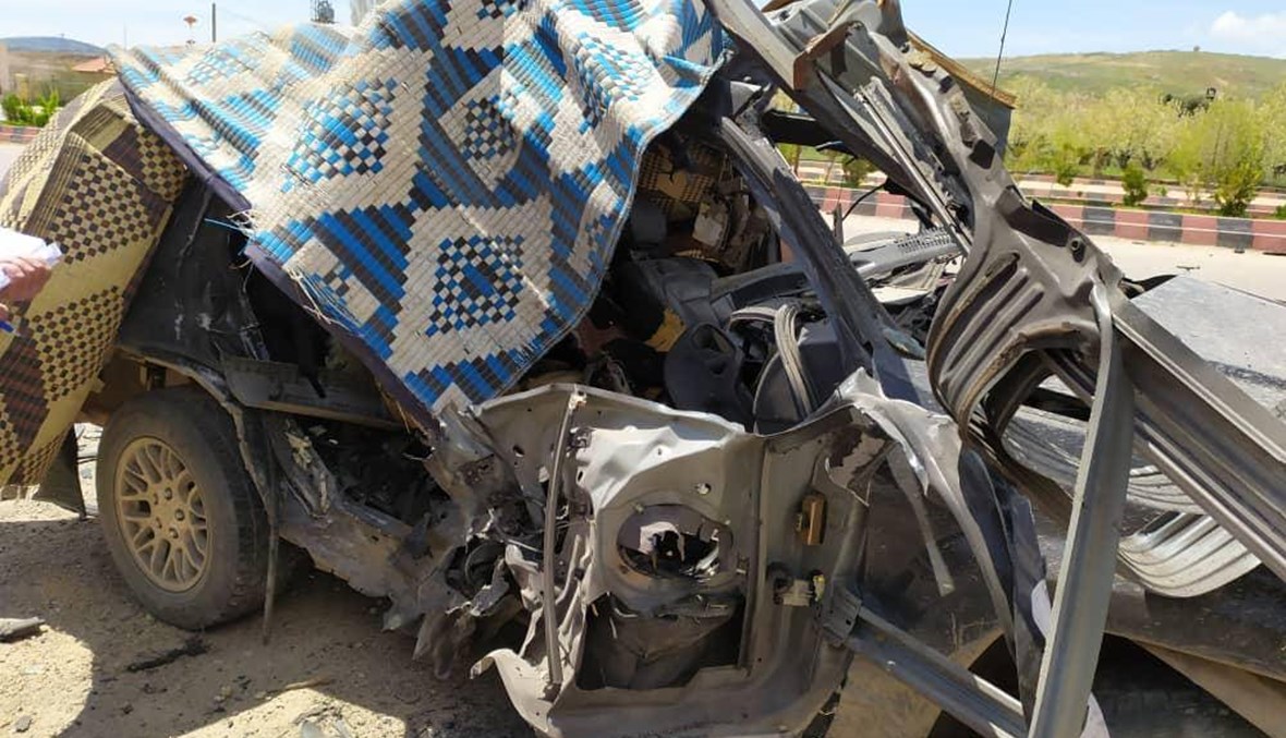 غارة إسرائيلية استهدفت سيارة على الحدود اللبنانية- السورية (صور)