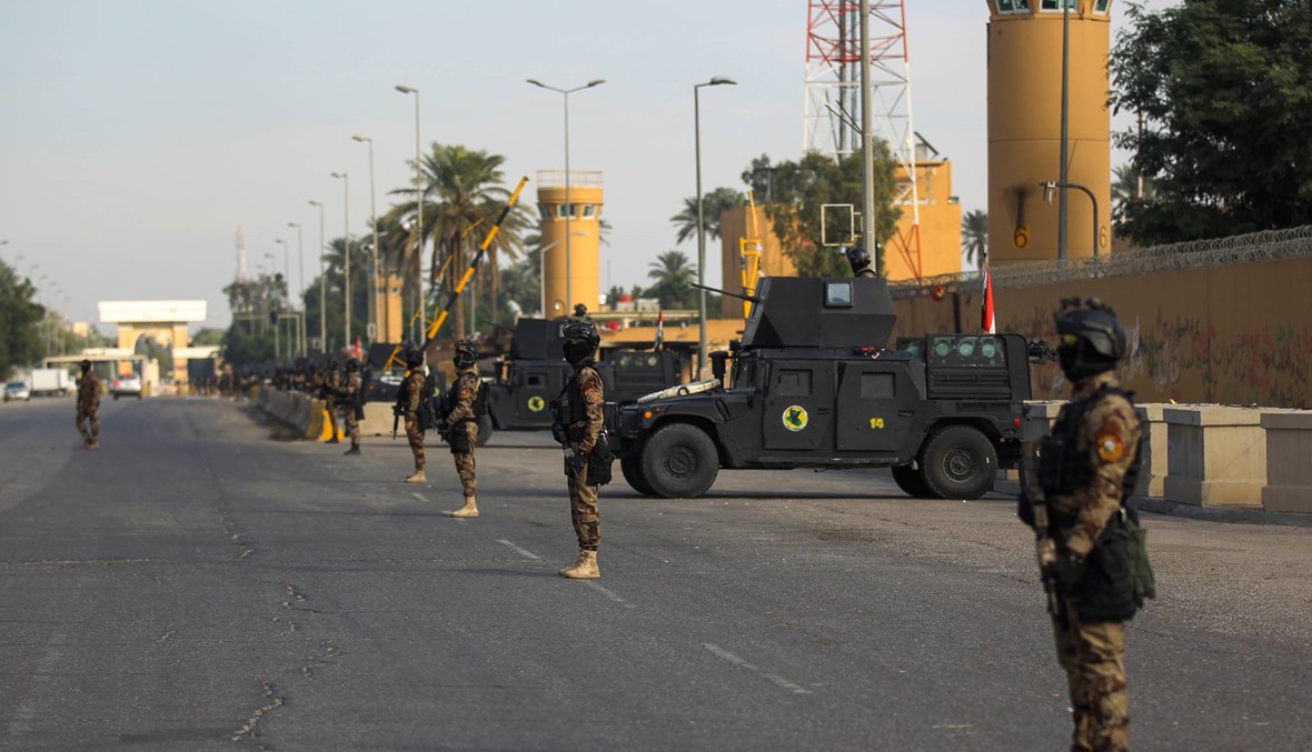 بغداد: القوّات العراقيّة الخاصّة تؤمّن سلامة السفارة الأميركيّة بعد تعرضها لهجوم
