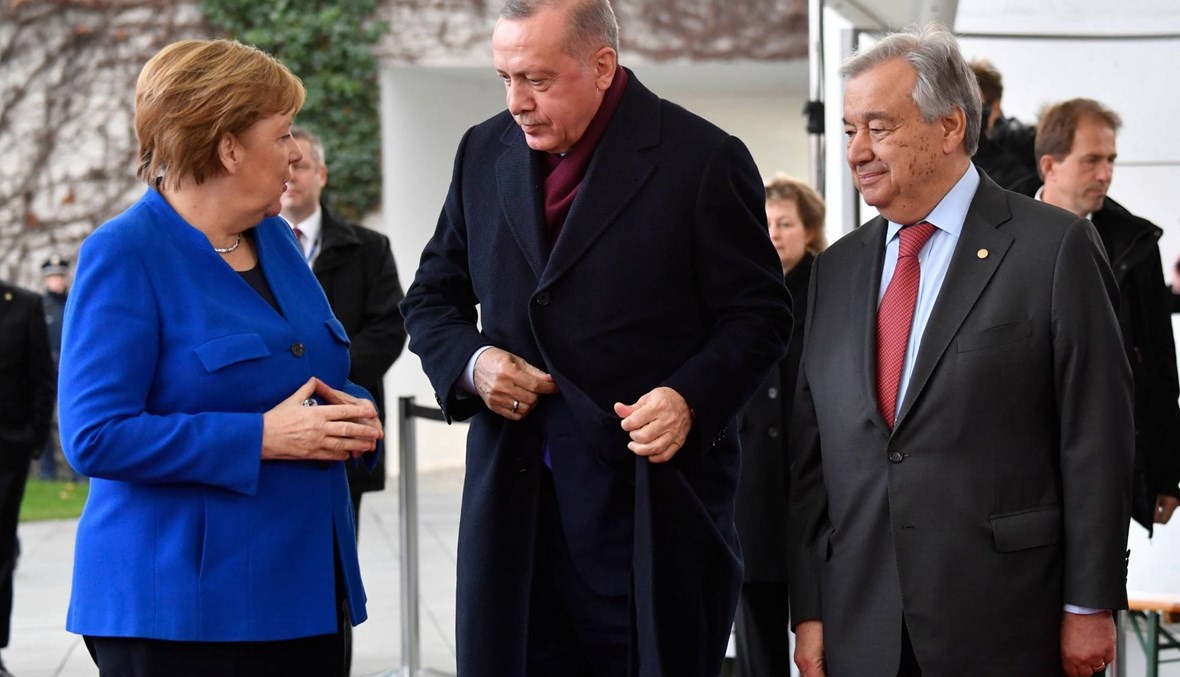 قمّة برلين حول ليبيا: إردوغان يدعو حفتر إلى أن "يوقف سلوكه العدائي"