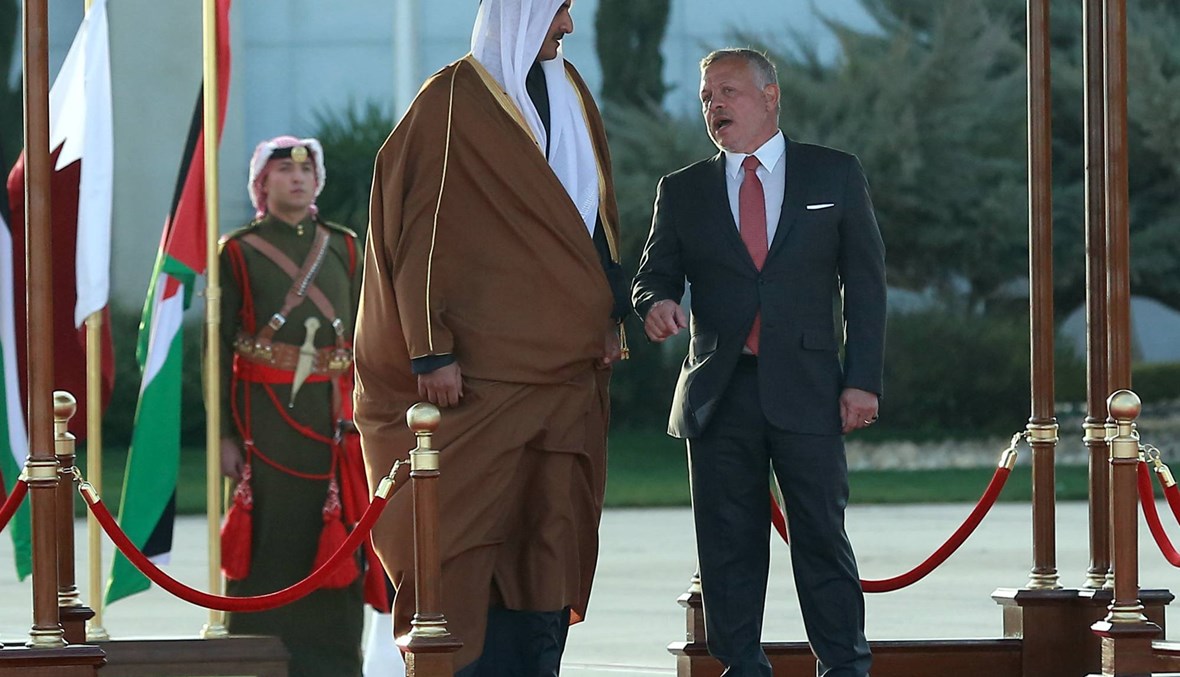 أمير قطر وصل إلى الأردن: محادثات مع الملك عبدالله لـ"تطوير العلاقات الأخويّة"