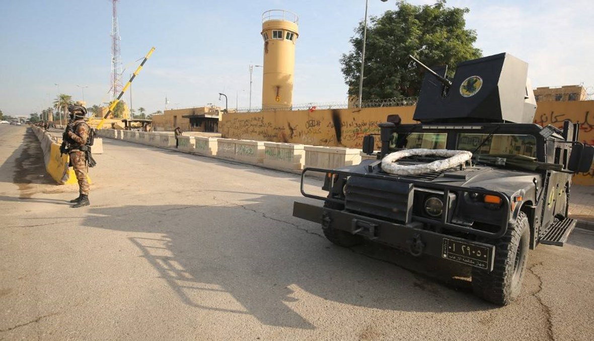 سقوط صاروخ في محيط السفارة الأميركية في بغداد