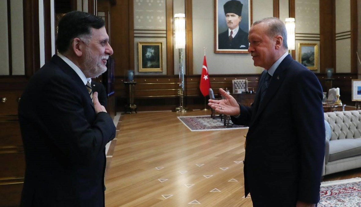 السراج في أنقرة: إردوغان يؤكّد زيادة الدعم التركي لحكومة الوفاق