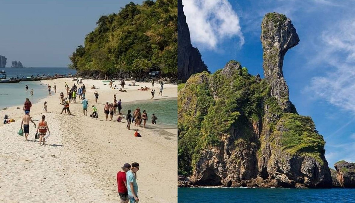 تكوينها صخري ومياهها صافية... جزيرة تايلاندية على شكل دجاجة تخطف الأنظار