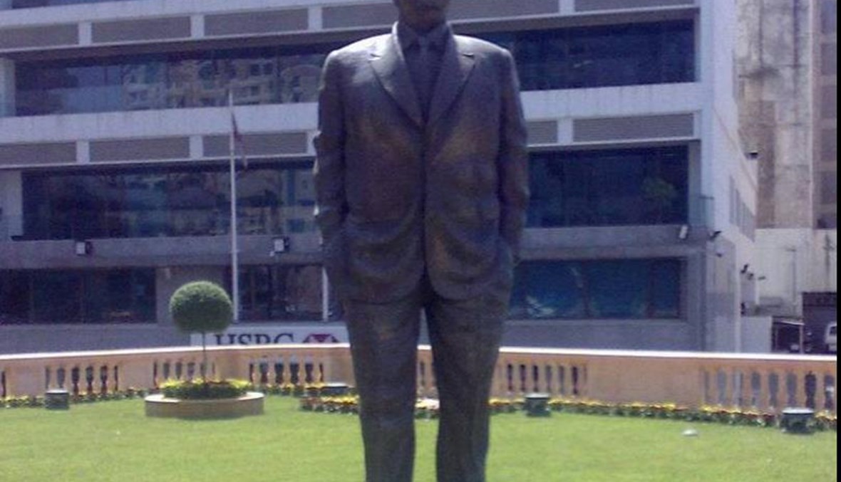 ما حقيقة "إزالة تمثال" الرئيس رفيق الحريري في السان جورج؟ FactCheck#
